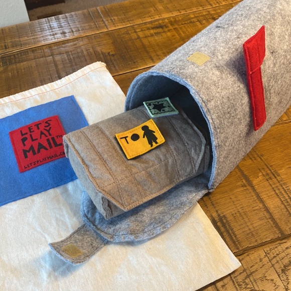 Let’s Play Mail cloth and felt playset!  EUC - Picture 5 of 6